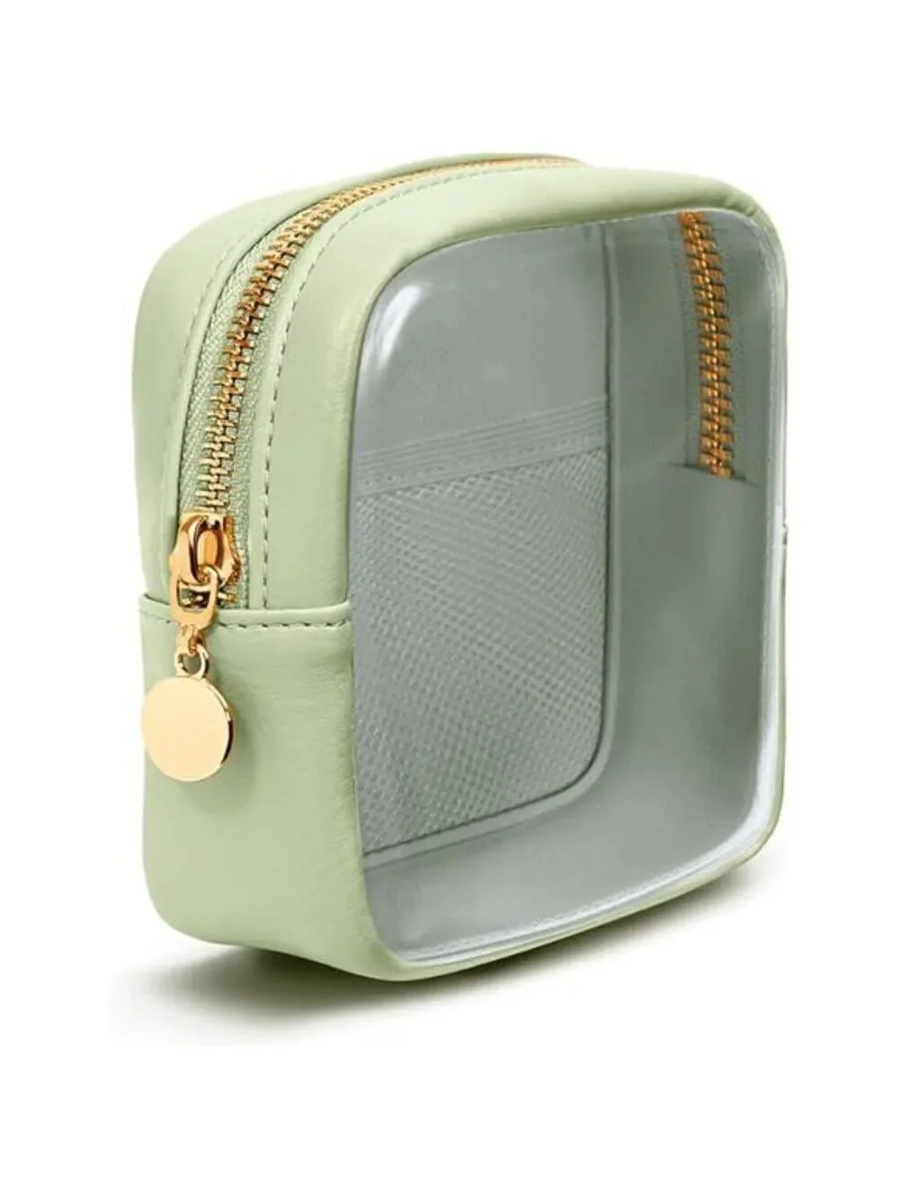 Clear Makeup Bag Mini Transparent Cosmetic Pouch Travel Toiletry Organizer Women